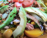 Foto del paso 3 de la receta: Ensalada variada, hoy... Con melocotón!!