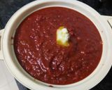 A picture of step 9 of Pav bhaji.