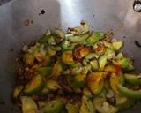 A picture of step 2 of Kakora fry.