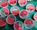 Foto langkah ke 3 dari resep Puding Santan Red Velvet.
