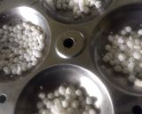 A picture of step 2 of Saboodana Papad.