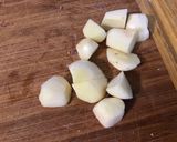 Une image de l'étape 4 de Poulet épicé à l indienne aux cacahuètes, gingembre et coriandre.