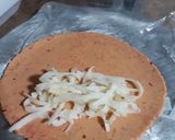 Foto del paso 13 de la receta: Quesadillas de Camarón con masa colorada