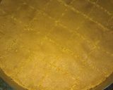 A picture of step 5 of Gud papdi/ Barfi.