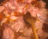 A picture of step 6 of White rice and chicken curry.