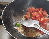 A picture of step 3 of Green vegetable fresh leaf Methi bhaji.