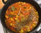 Une image de l'étape 12 de Carri de gourde aux tomates et épices.