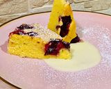 Meggyes piskóta recept fázis 4 fotója