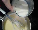 A picture of step 3 of Chocolate Tart with Orange and Cardamom Cream.