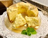 Foto del paso 14 de la receta: Pastel salado con queso crema, pecorino, parmesano y provolone