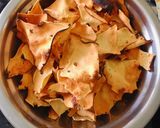 A picture of step 4 of Rajsthani dahi papad ki subji.