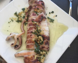 Foto del paso 1 de la receta: Calamar 🦑 pulpo 🐙 y gambas rojas a la barbacoa