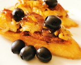 Foto del paso 6 de la receta: Pincho de Bacalao con Tomate seco, Cebolla caramelizada y salsa Teriyaki