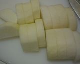 A picture of step 1 of Simple Simmered Chicken Drumsticks, Daikon Radish & Eggs.