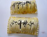 A picture of step 6 of Easy Sweet Bean Paste & Chestnut Pie Using Frozen Puff Pastry.