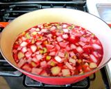A picture of step 5 of Deli-style Borscht Soup with Beans and Beetroot.