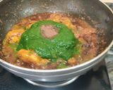 A picture of step 9 of Spinach Drumsticks (chicken).