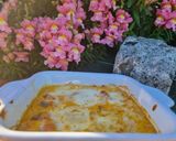 Une image de l'étape 6 de Gratin d'asperges au chorizo.