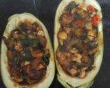 A picture of step 9 of My Vegan Stuffed Aubergine 💙.