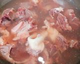 Hình bước làm 2 của món Bò kho dưa