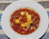 Foto langkah ke 3 dari resep Sambal tahu cumi asin.