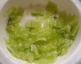 A picture of step 2 of Cucumber mocktail 🥒🍸🍸🍸.
