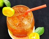 Hình bước làm 2 của món Trà Đào Tắc