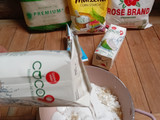 Mochi miniatur kelapa