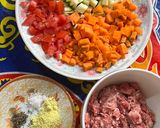 Foto del paso 1 de la receta: Dieta baja en Fodmap: picado de carne con verduras