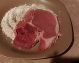 A picture of step 1 of Pork Chops With Ginger Cherry Sauce.