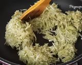 A picture of step 2 of Lauki Burfi.