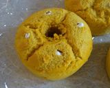 A picture of step 26 of Cream Filled Little Kabocha Squash Chiffon Cakes.