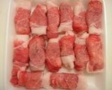 A picture of step 3 of Nagaimo Yam and Pork Teriyaki Rolls.