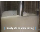 A picture of step 8 of Quick and Easy Homemade Mayonnaise.