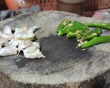 รูปขั้นตอนการทำที่ 2 ของ ผักเชียงดาผัดไข่
