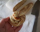 A picture of step 8 of Caramel Flavored Marble Bread.