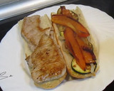 Foto del paso 4 de la receta: Montadito de lomo con verduras