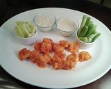 A picture of step 10 of Buffalo Shrimp.