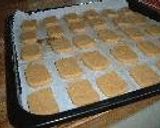 A picture of step 4 of Crisp Kinako Cookies.