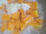 Pastel de calabaza y pollo