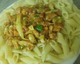 A picture of step 7 of Penne pasta 🍝.