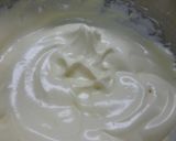 A picture of step 5 of Fluffy Green Tea Chiffon Swiss Roll with Adzuki Cream.