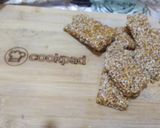 A picture of step 5 of Sesame Chikki 🫧🫧🫧.