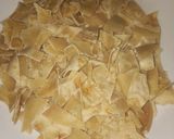 A picture of step 1 of Samosa sheets chips😋.