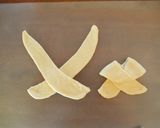 A picture of step 3 of Cute Shape Bow Bread.
