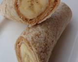 Banana And Peanut Butter Tortilla recipe step 3 photo