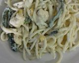 Foto del paso 5 de la receta: Spaghetti con pollo y rajas 😊