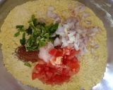 A picture of step 2 of Tasty healthy nutritious Sattu powder high protein Chilla.