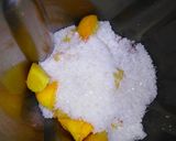 A picture of step 2 of Peach soda.