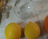 A picture of step 1 of Lemon infused oil.